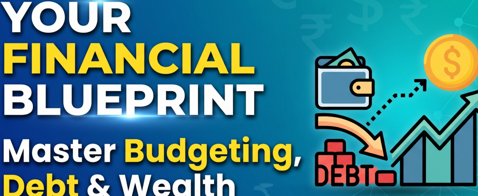 The Complete Blueprint to Personal Finance: Budgeting, Debt Management, and Building Long-Term Wealth