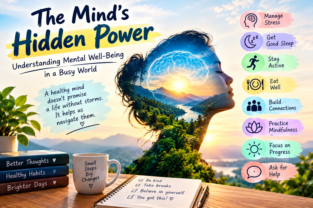 The Mind’s Hidden Power: Understanding Mental Well-Being in a Busy World