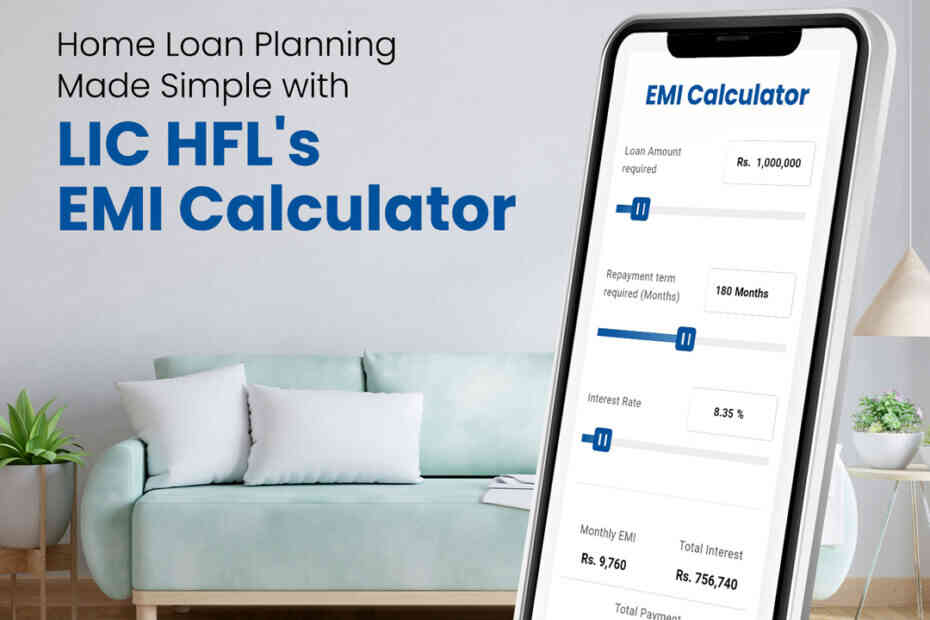 LIC Home Loan Emi Calculator​
